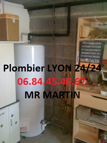 apams plomberie Bron 69500 pose et installation de chauffe eau Ariston